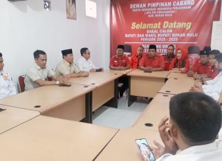 Pilbub 2020, Sukiman Bersama PDIP Siap Berjuang Membangun Rohul Pilbub 2020, Sukiman Bersama PDIP Siap Berjuang Membangun Rohul