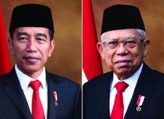 Jokowi-Ma’ruf Resmi Jadi Presiden dan Wakil Presiden 2019-2024 Presiden dan Wakil Presiden RI, Joko Widodo dan Ma'ruf Amin. (Foto : Google)