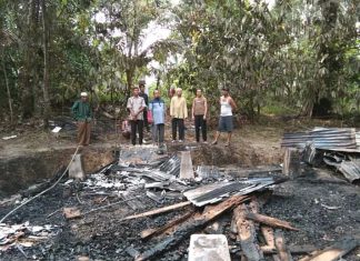 Api Dapur Tak Padam Semua, 1 Unit Rumah Hangus Terbakar