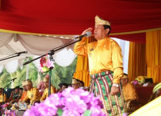 Peringati Hari Jadi ke 20 Kabupaten Rohul, Wagubri Bangga Lihat Kemajuan Pembangunan Bupati Rohul H Sukiman Jadi Inspektur Upacara peringatan Hari Jadi ke 20 Kabupaten Rohul