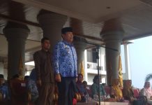 Peringati Hari Pancasila, Bupati Rohul Upacara Bersama