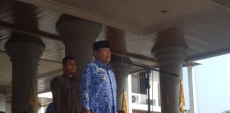Peringati Hari Pancasila, Bupati Rohul Upacara Bersama