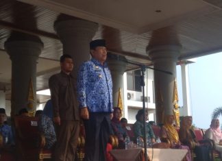 Peringati Hari Pancasila, Bupati Rohul Upacara Bersama