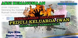Anak Dipenjara dan Rumah Tergadai, GEMA TANI Rambah Hilir Buka Donasi