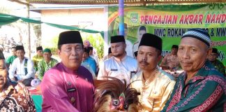 Dihadiri Bupati Rohul, Desa Sikebau Jaya Gelar Kajian Akbar
