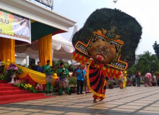 Meriahnya HUT Rohul ke 20 Dengan Penampilan Berbagai Budaya