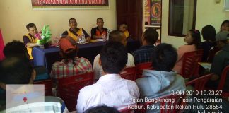 Mengurangi Pakter Tuak dan Meja Bilyard, Polsek Tandun Beri Sosialisasi Kepada Masyarakat