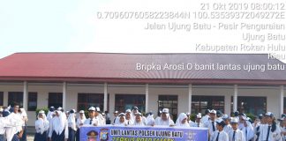Ratusan Siswa Ujungbatu Deklarasi Dukungan Ops Zebra Muara Takus 2019 Ratusan Siswa SMPN 1 Ujungbatu Deklarasi Dukungan Ops Zebra Muara Takus 2019