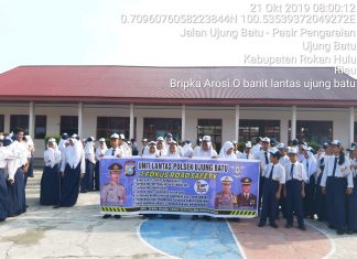 Ratusan Siswa Ujungbatu Deklarasi Dukungan Ops Zebra Muara Takus 2019 Ratusan Siswa SMPN 1 Ujungbatu Deklarasi Dukungan Ops Zebra Muara Takus 2019