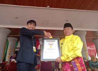 Rokan Hulu Cetak Rekor Muri Dunia Sungkeman Terbanyak