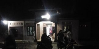 Dalam Kondisi Kosong, Satu Unit Rumah di Kepenuhan Kemalingan kondisi tempat kejadian perkara yang dibobol maling
