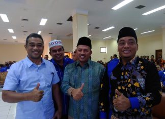 Demokrat Berhasil Satukan Seluruh Bakal Calon Bupati Rohul Dalam Acara Musancab