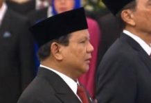 Sholat Jumat di Kemenhan, Prabowo Disoraki Jemaah ‘Pak Presiden’