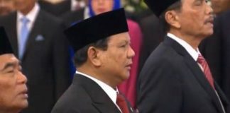 Sholat Jumat di Kemenhan, Prabowo Disoraki Jemaah ‘Pak Presiden’