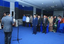 Lantik Dirut dan DP Prusda, Bupati Rohul Minta Segera Lakukan Audit