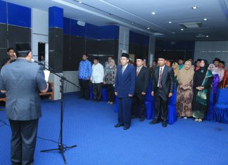Lantik Dirut dan DP Prusda, Bupati Rohul Minta Segera Lakukan Audit