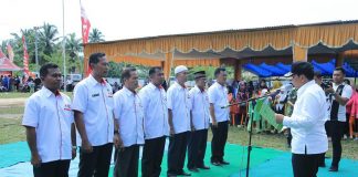 Bupati Rohul Lantik Pengurus PMI Pendalian IV Koto Bupati Rohul H Sukiman Lantik Pengurus PMI Kecamatan Pendalian IV Koto