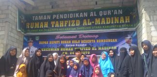 Bermodal Niat, Syarifman Dirikan Rumah Tahfidz Al- Quran di Tambusai Utara