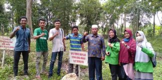 Pertengahan November, BEM UPP Akan Gelar Kemah Bhakti di Wisata Religi RBS BEM UPP bersama Kades RBS, Tamrin ketika melakukan survey untuk Kemah Bhakti pertengahan November