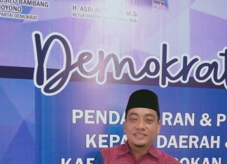 Mendaftar ke Demokrat, Erizal Ingin Birukan Rokan Hulu