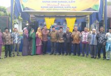 Pisah-Sambut Camat Rambah Samo Diwarnai Isak Tangis