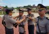 Berpisah Dalam Sertijab Kasatlantas Rohul, Irnanda “Mari Wujudkan Keselamatan Berlalulintas”