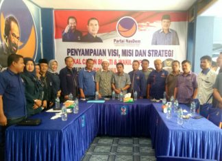 Anggap Pasangan Seksi, DPD Nasdem Rohul Sandingkan Hamulian dan Teddy