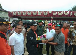Tutup Tournamen Volly Ball, Bupati Rohul Sebut Olahraga Kurangi Perbuatan Negatif