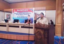 Empat Pilar Jaminan Keutuhan Bangsa dan Negara Anggota DPR RI Drs H Achmad MSi, sosialisasikan empat Pilar Kebangsaan Pancasila, Undang-Undang Dasar 1945, NKRI dan Bhineka Tunggal Ika kepada generasi muda di Kabupaten Rokan Hulu