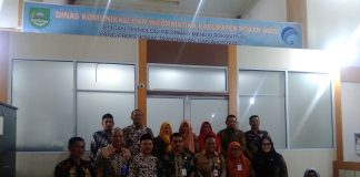 Sertijab di Diskominfo Rohul Berakhir Haru