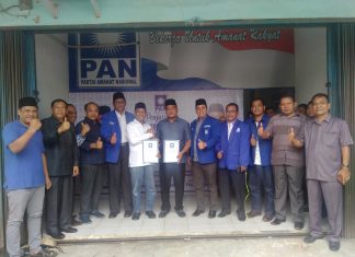 Erizal- Hafith Daftar Penjaringan Bupati Oleh PAN Bersamaan, Akankah Berkoalisi?