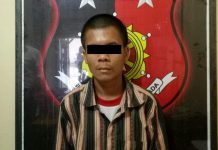 Seorang Pemuda Tega Cabuli Anak di bawah Umur Pelaku berinisial AFB (23) warga Tambusai Utara yang telah diamankan Polsek Tambusai Utara