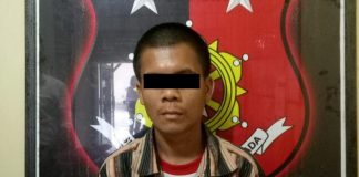 Seorang Pemuda Tega Cabuli Anak di bawah Umur Pelaku berinisial AFB (23) warga Tambusai Utara yang telah diamankan Polsek Tambusai Utara