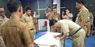 Pekan Ini, Pejabat Pratama Eselon II Rohul Mulai Aktif di Tempat Baru