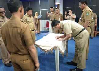 Pekan Ini, Pejabat Pratama Eselon II Rohul Mulai Aktif di Tempat Baru