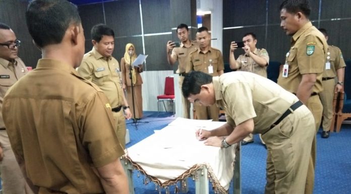 Pekan Ini, Pejabat Pratama Eselon II Rohul Mulai Aktif di Tempat Baru