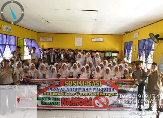 Cegah Penyalahgunaan Narkoba Terhadap Pemuda, Kapolsek Tambusai Utara Gelar Sosialisasi di SMAN 2 Mahato