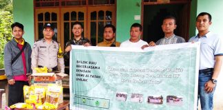 BKLDK dan Ukmi Al-Fattah Unilak Berikan Bantuan Kepada Korban Banjir di Rohul