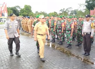 Sukiman Apresiasi Kinerja TNI, POLRI dan BPBD Dalam Penanggulangan Bencana Alam di Rohul