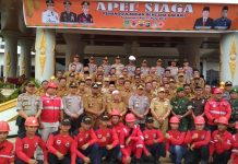 Pemda Menggelar Apel Siaga Penanggulangan Banjir, Sukiman “Ini Adalah Tugas dan Tanggung Jawab Kita Bersama”