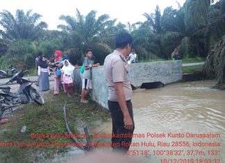 Banjir di Rohul Kembali Menelan Korban, Bocah 4 Tahun Terbawa Arus dan Tersangkut di Bawah Gorong-Gorong