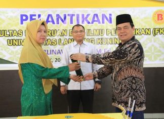 Resmi Dilantik Sebagai Dekan, Herlinawati Tekad Majukan FKIP Unilak