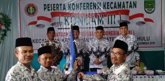 Terpilih Sebagai Ketua PGRI Kecamatan Kepenuhan, Amir Hussin Optimis Besarkan Nama PGRI