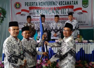 Terpilih Sebagai Ketua PGRI Kecamatan Kepenuhan, Amir Hussin Optimis Besarkan Nama PGRI