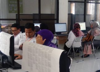 280 Peserta Perekrutan Panwascam Kabupaten Rokan Hulu Ikuti CAT dan Test Interwiew