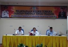 39 Peserta Memperebutkan 8 Kursi Pimpinan Tinggi Pratama Pemda Rohul