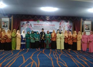Peringati Hari Ibu, Dinas Sosial Kabupaten Rokan Hulu Menggelar Seminar Sehari di Hall Islamic Centre