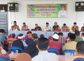 Musrenbang Desa Ujungbatu Timur Tahun Ini Banjir Program Pemberdayaan