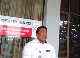 Dinas PUPR Rohul Tangani Sementara Kerusakan Jalan Lintas Rokan-Banjar Datar Kepala Dinas PUPR Rohul, Anton ST MM