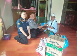 Berbagi dan Jalin silaturahmi, Polres Rohul Kunjungi Tokoh Agama di Rambah Tengah Hilir